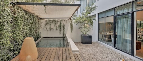 Suite, 1 King Bed, Private Pool (Zen) | Terrace/patio