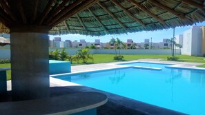 Alberca al aire libre 