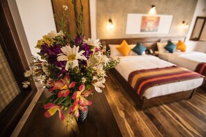 Deluxe-Zweibettzimmer | 1 Schlafzimmer, hochwertige Bettwaren, Minibar, Zimmersafe