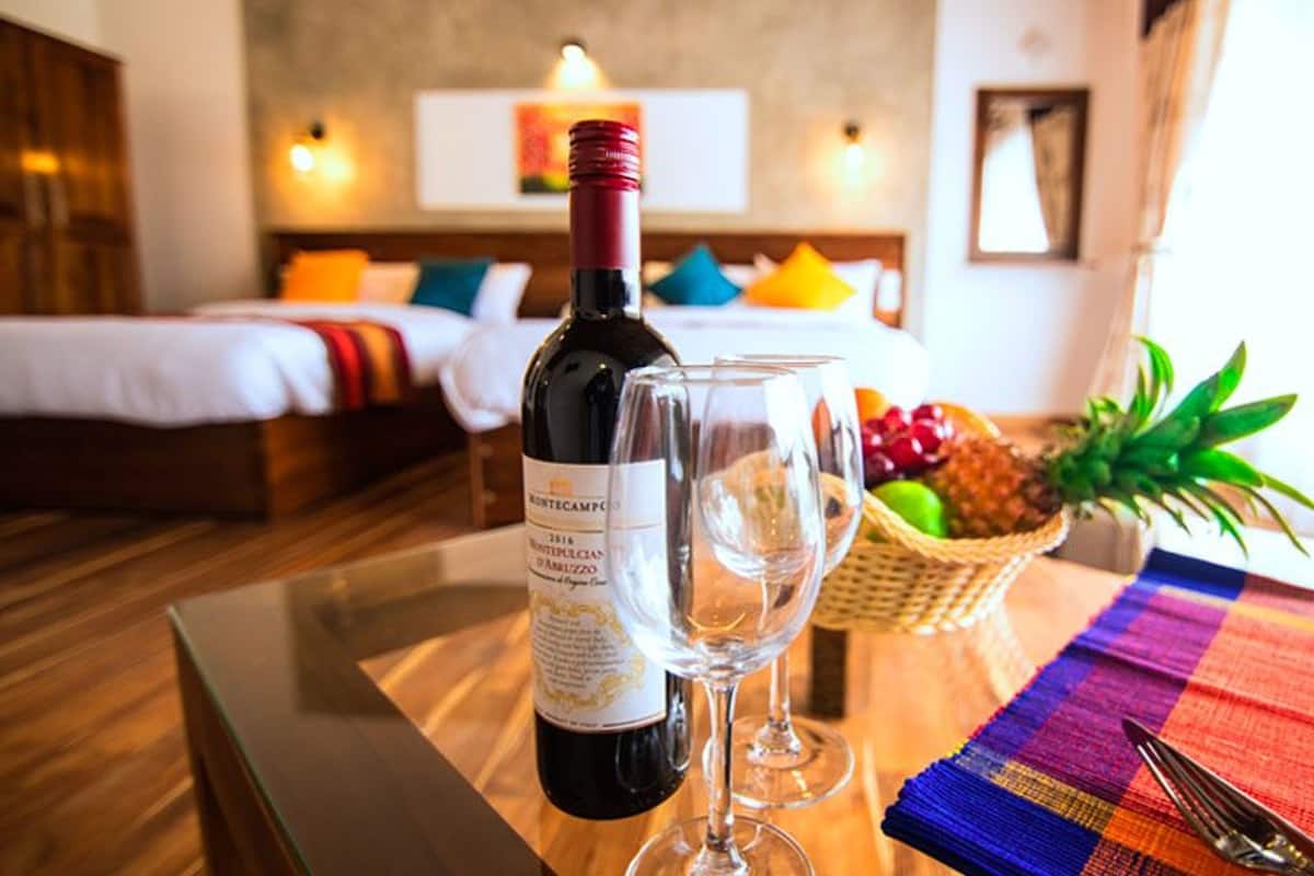 1 habitación, ropa de cama de alta calidad y minibar