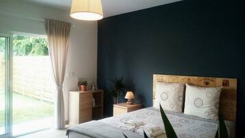 Memory-foam beds, individually decorated, individually furnished