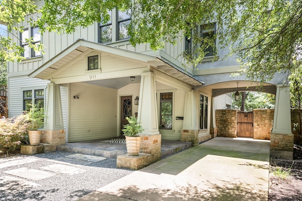 Front entrance and patio