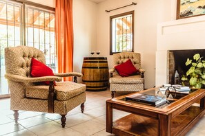 Sala de estar en el lobby