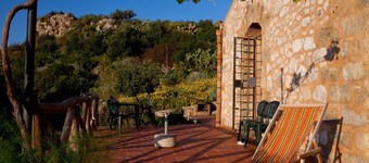 San Vito lo Capo small Villa in rural style with stunning sea view