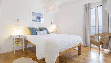 2 chambres, fer et planche Ă repasser, Wi-Fi, draps fournis