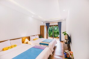 1 habitación, ropa de cama de alta calidad, minibar y escritorio 
