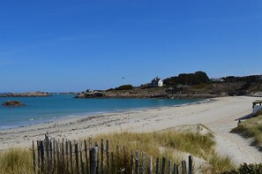 Nær stranden