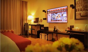 Chambre Double Romantique | Coffres-forts dans les chambres, bureau, rideaux occultants