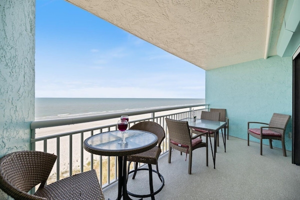 Balcony with stunning Gulf Views