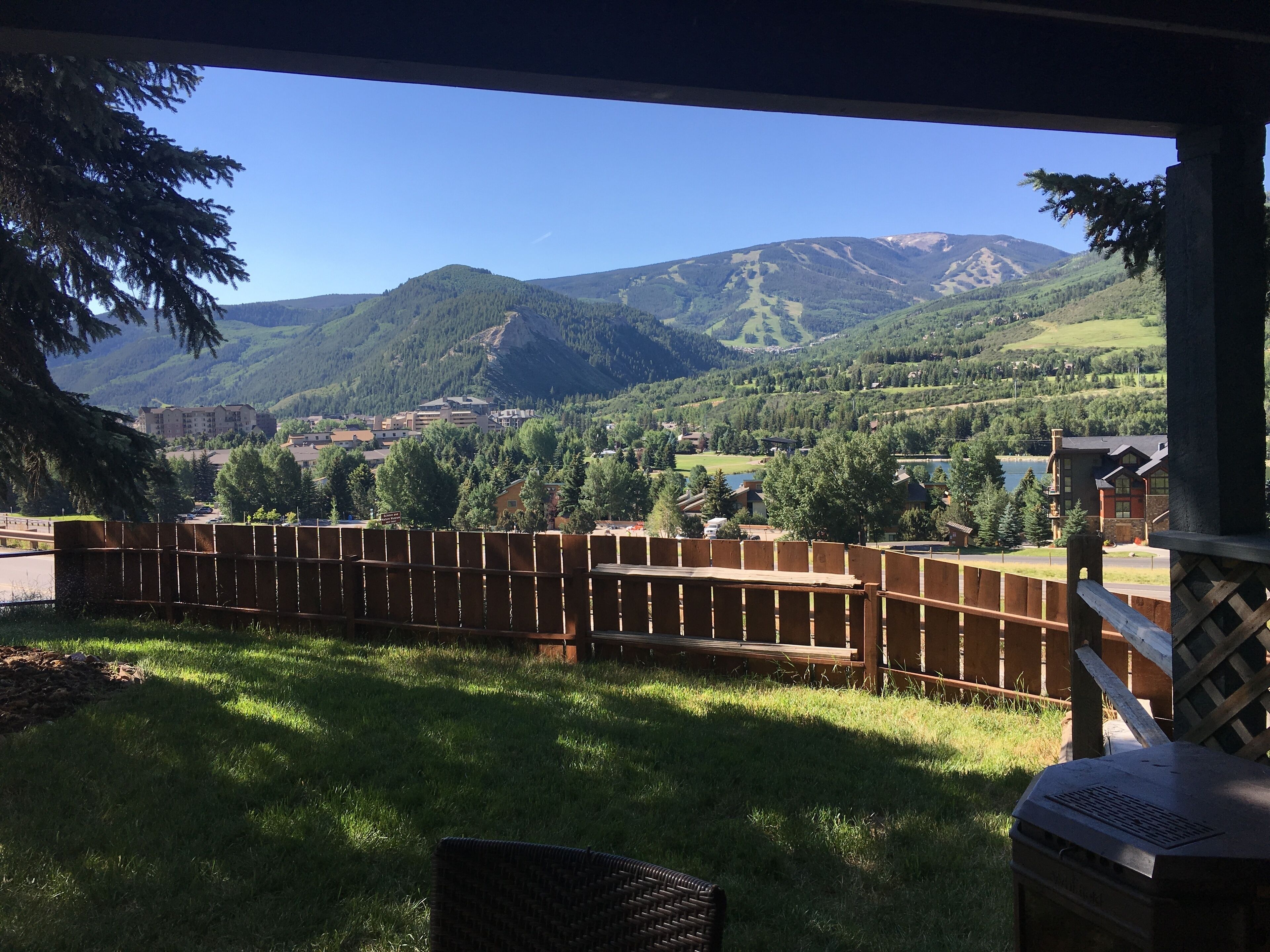 Private one bed/bath with views of the Beaver Creek ski resort.
