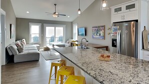 Interior - Next to Sea Gallery | Group Favorite! Ocean Front + Original Artwork (Topsail Beach)