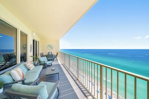 Property grounds - Gulf Front with 40' Balcony waiting on you! (Panama City Beach)
