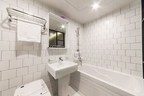 Habitación Premium | Regadera en el baño