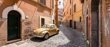 Apartment, 1 Queen-Bett, Terrasse, Stadtblick