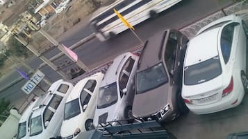 Free self parking, free valet parking
