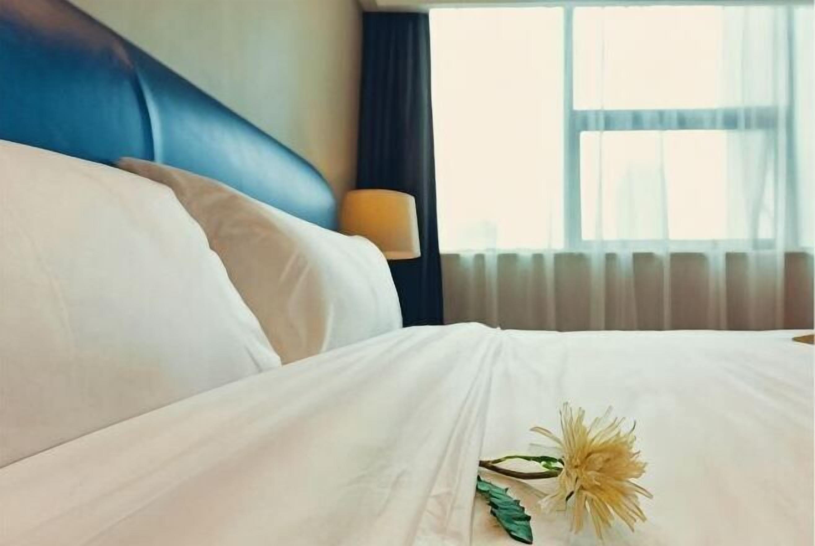 Escritorio, cortinas opacas, tabla de planchar con plancha y wifi gratis