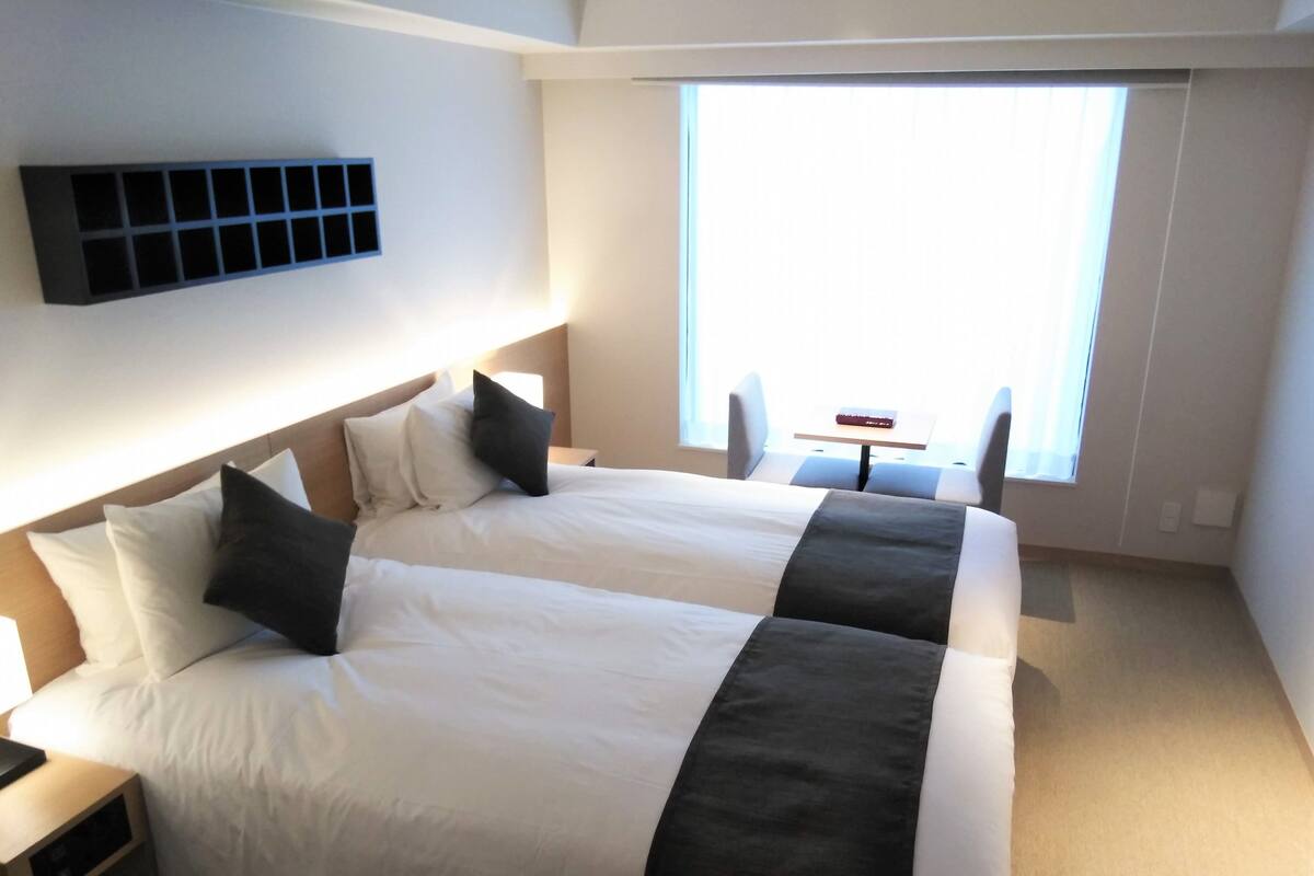 Down duvets, in-room safe, blackout curtains
