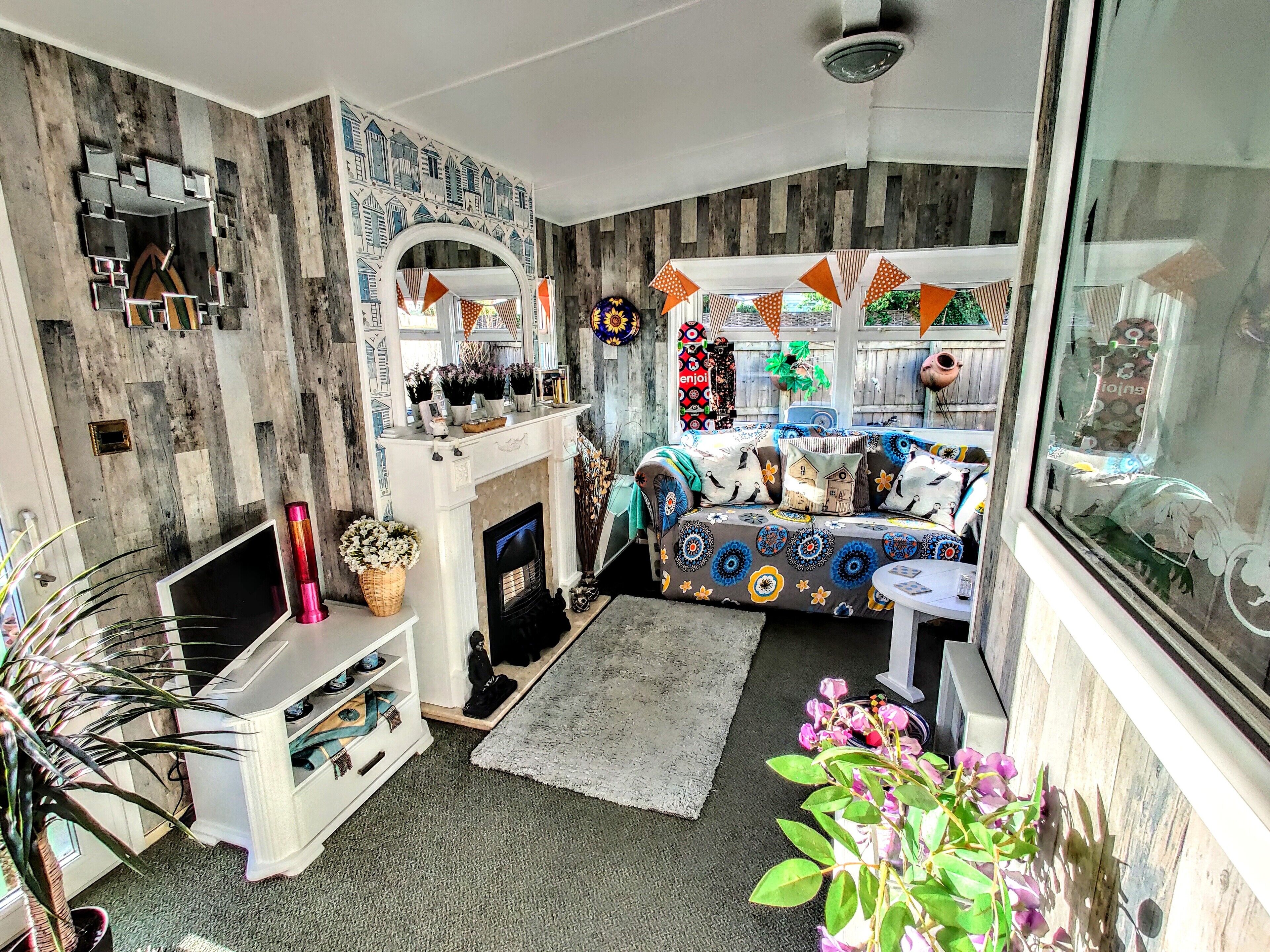 小屋, 独立浴室, 花园景观 | 酒廊