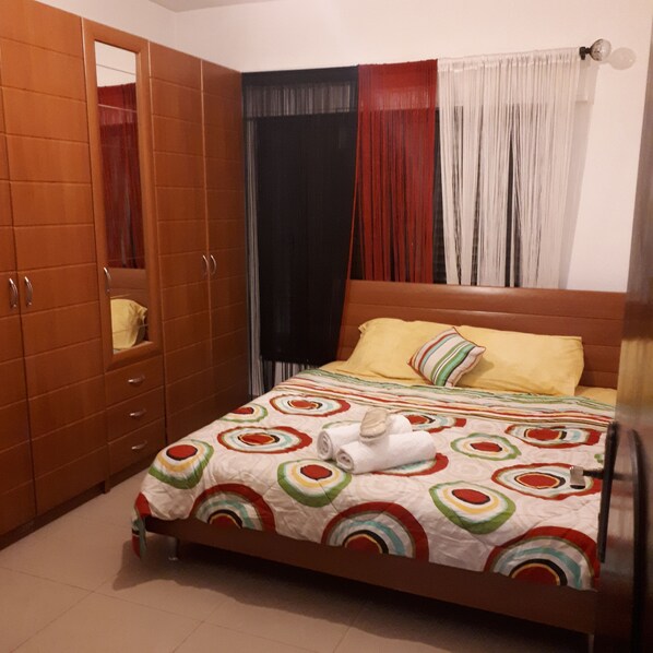 1 bedroom, premium bedding, iron/ironing board