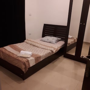 1 bedroom, premium bedding, iron/ironing board