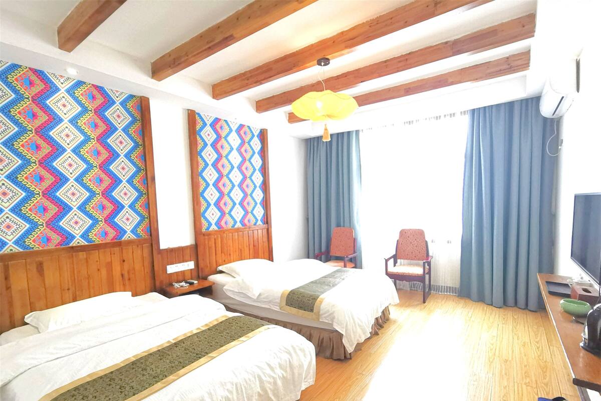Comfort Twin kamer | 1 slaapkamer, luxe beddengoed, gratis wifi