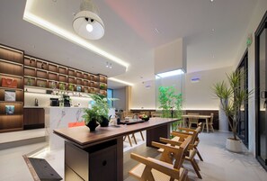 Overnatningsstedets facade