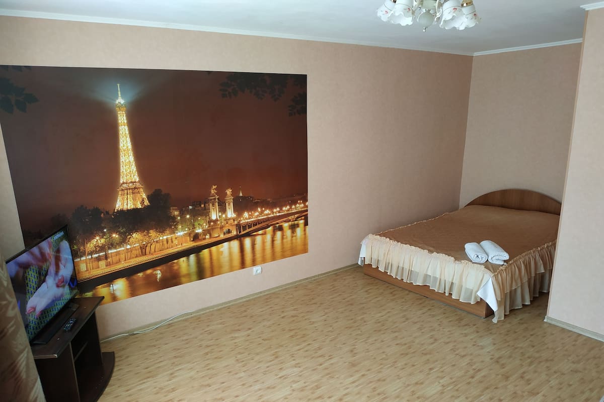1 Room apartment on str. Dachnaya 7 Podolie district. | Premium bedding, iron/ironing board