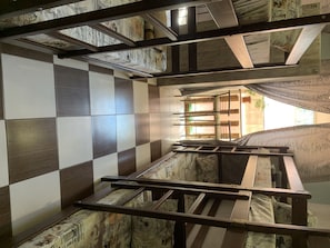 Basic Shared Dormitory, 1 Bedroom, City View | Premium bedding, Tempur-Pedic beds, minibar, individually decorated