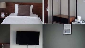 Standard-Zweibettzimmer | Verdunkelungsvorhänge, kostenloses WLAN