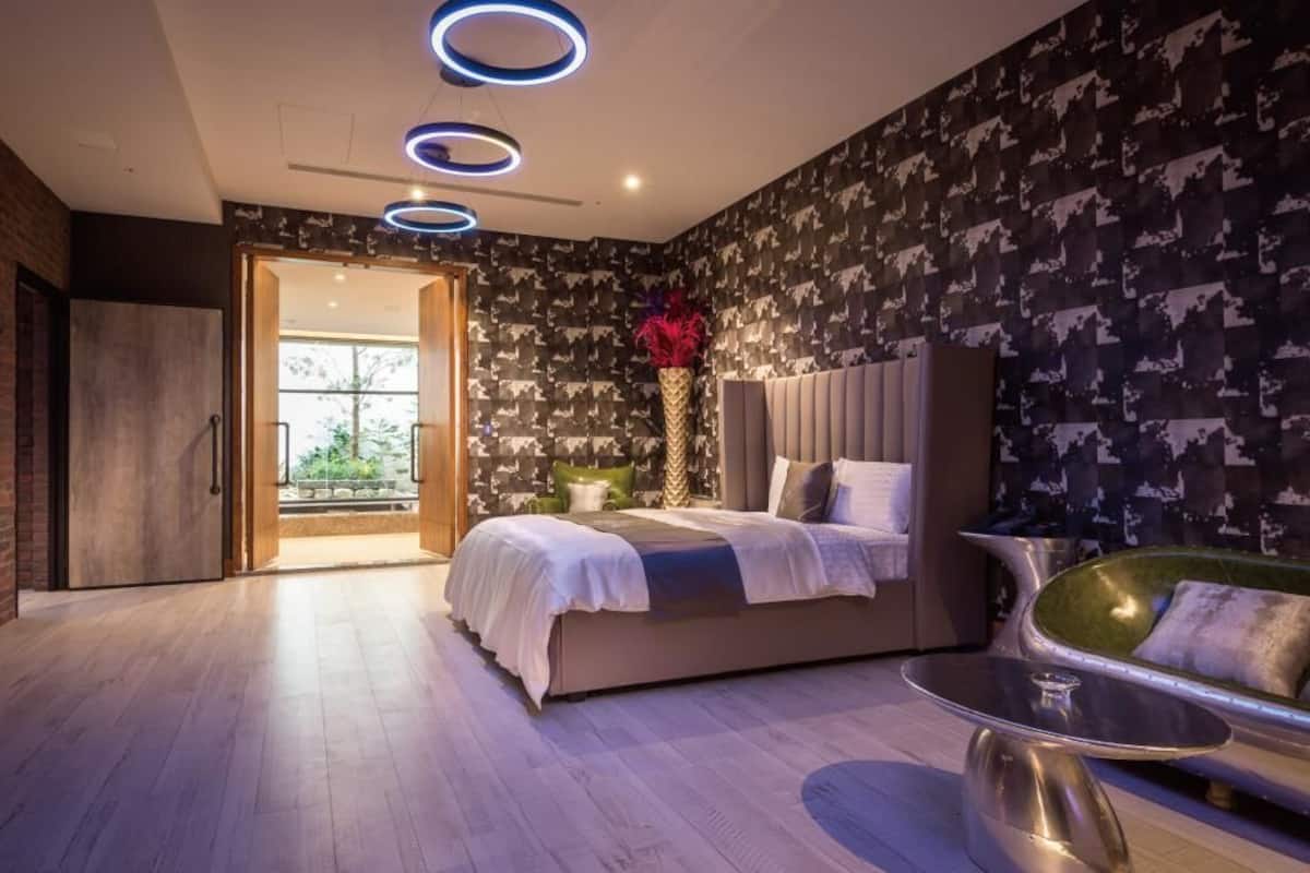 Individually decorated, desk, blackout curtains, soundproofing