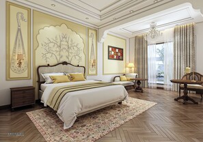 Minibar, caja de seguridad en la habitación y escritorio 