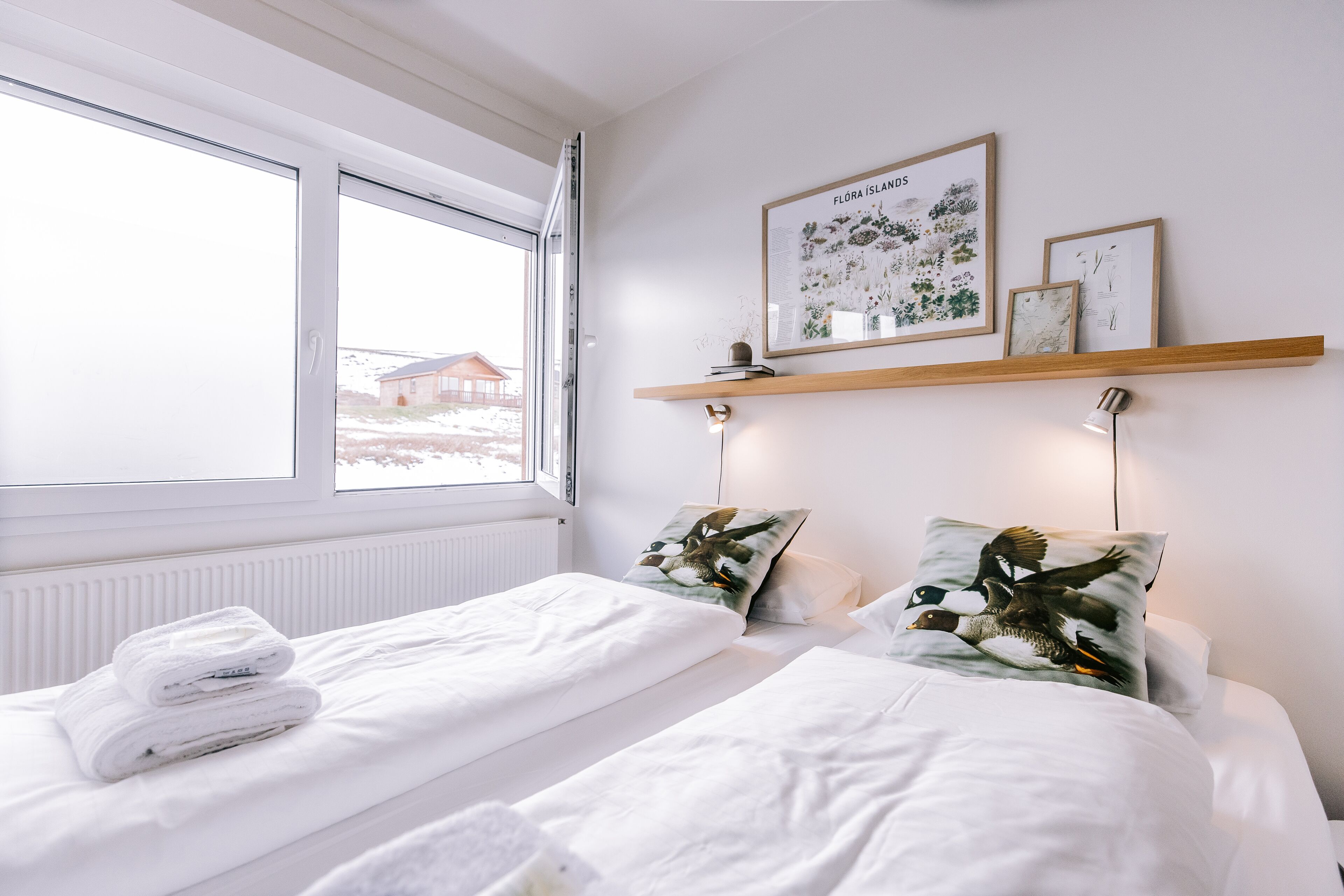 Double or Twin Room, Private Bathroom | Blackout curtains, free cots/infant beds, free WiFi, bed sheets