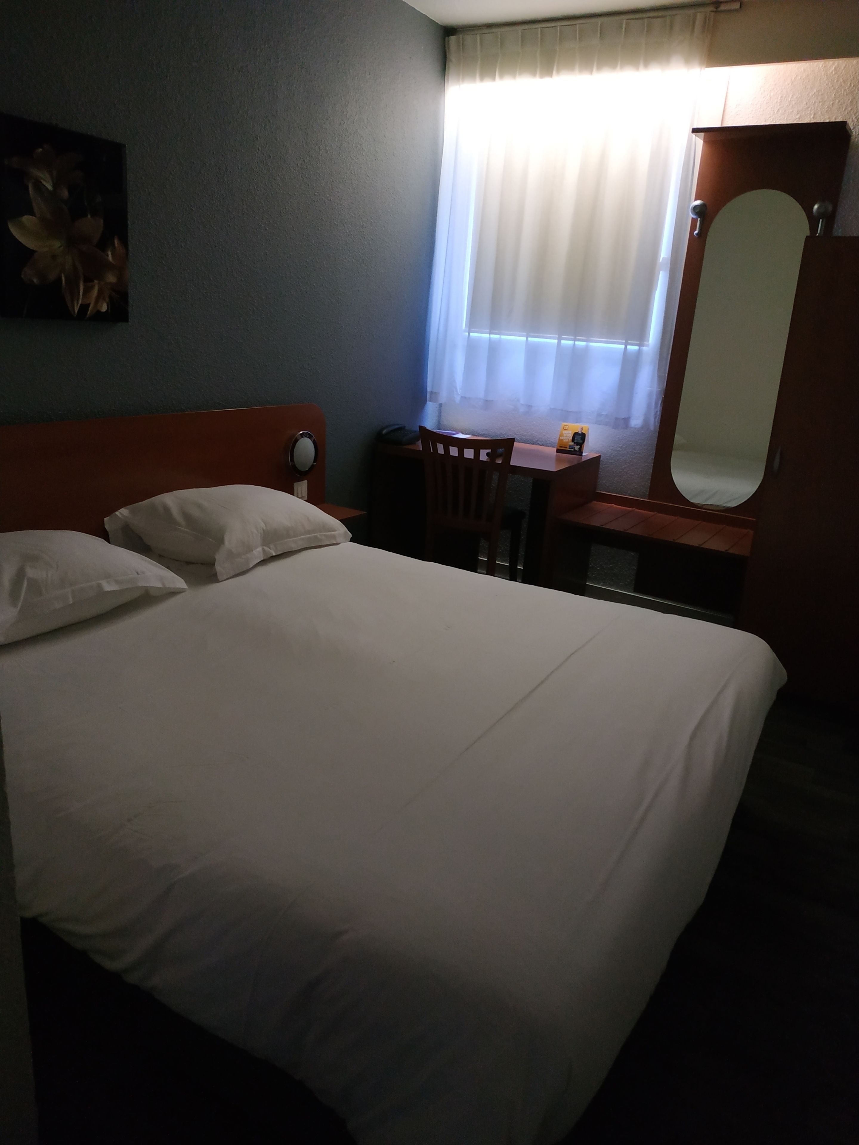 double room | individually decorated, desk, blackout curtains, iron/ironing board