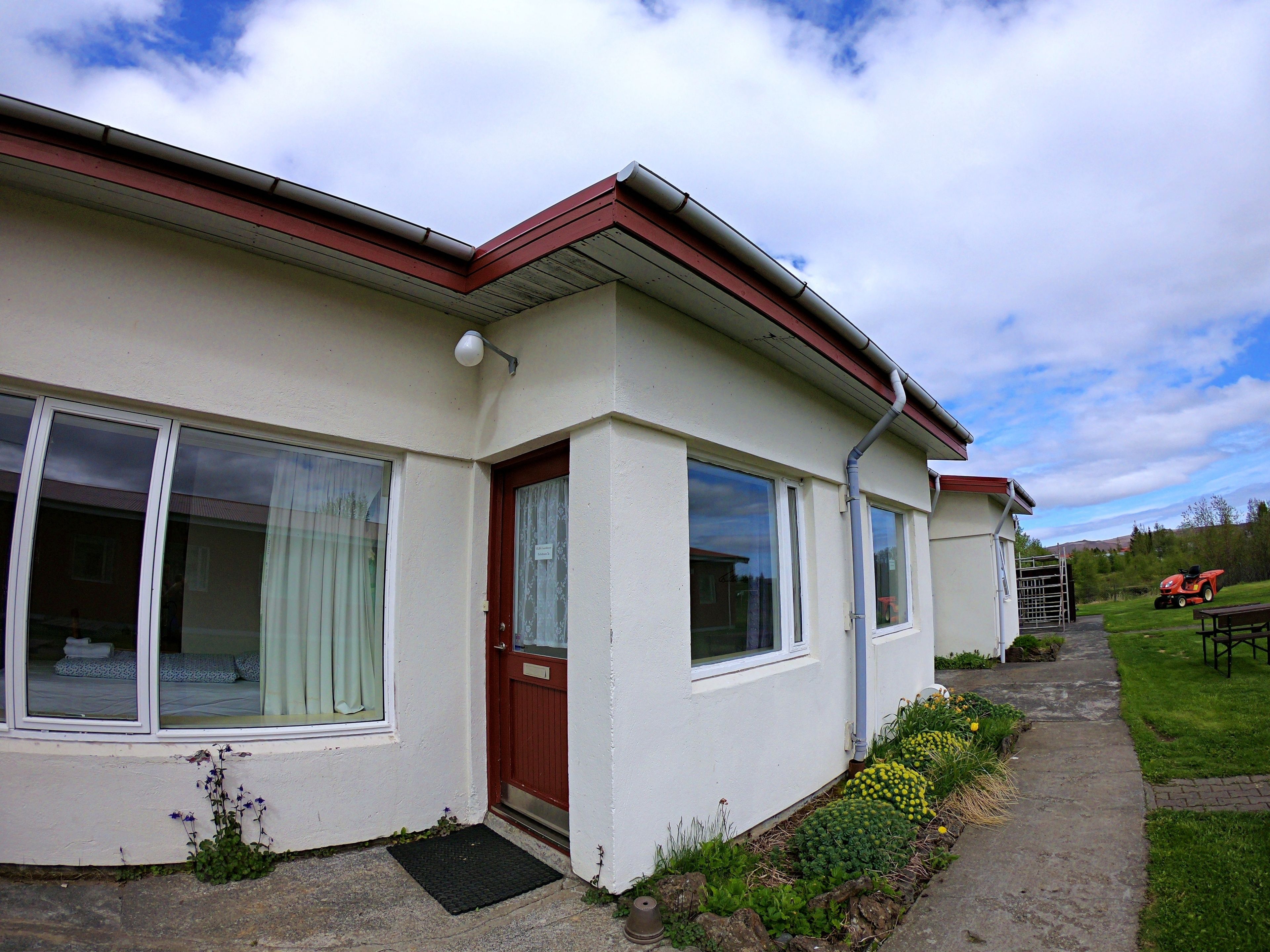 Facciata della struttura