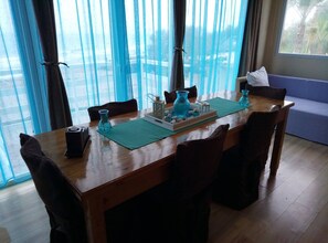 Appartement Confort, vue mer | 1 chambre, literie de qualité supérieure, surmatelas