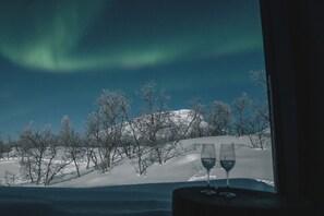 Suite with sauna and jacuzzi | View from room