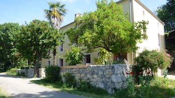 Façade de l’hébergement