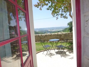 Double Room, Ground Floor (Cèdre) | View from room - Les Terrasses de Bessou (Clermont-Dessous)