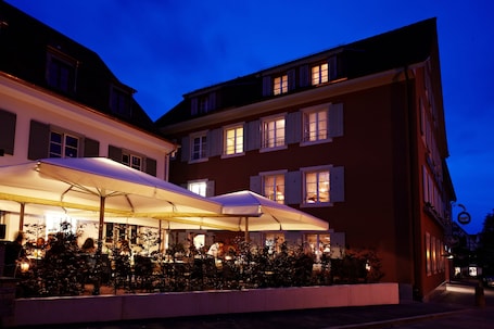 Restaurante al aire libre. Hotel Gasthof zum Ochsen