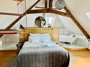 Habitación doble superior, baño en la habitación (Chambre Honorine) | 1 habitación 