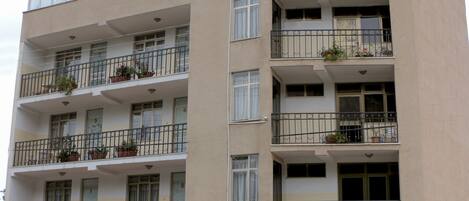 Façade de l’hébergement