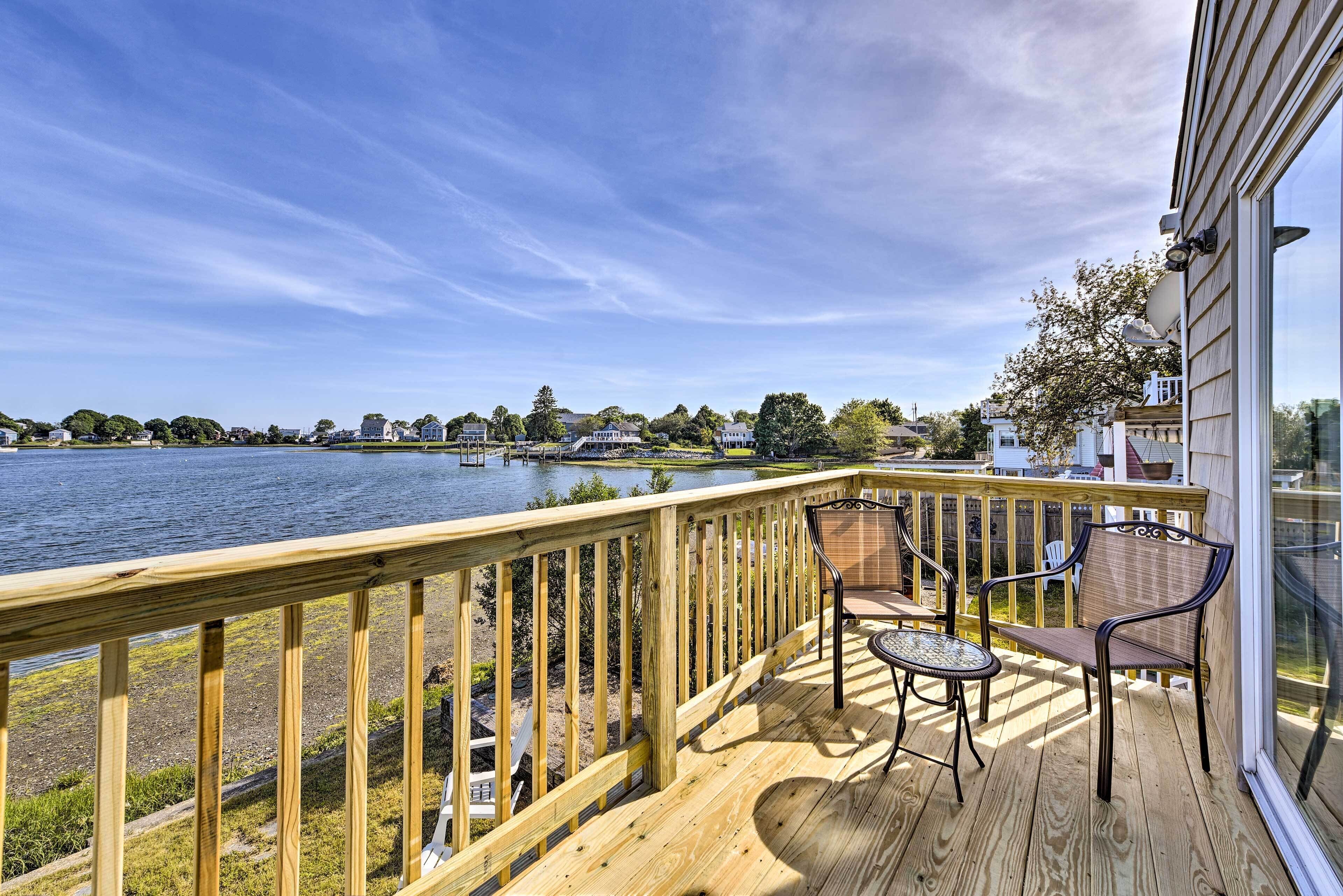 Coastal Rhode Island Home w/ Kayaks, Deck & Grill!