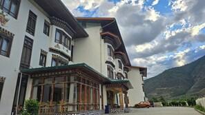 Uitzicht vanuit accommodatie