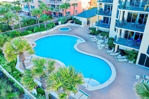 Et oppvarmet basseng