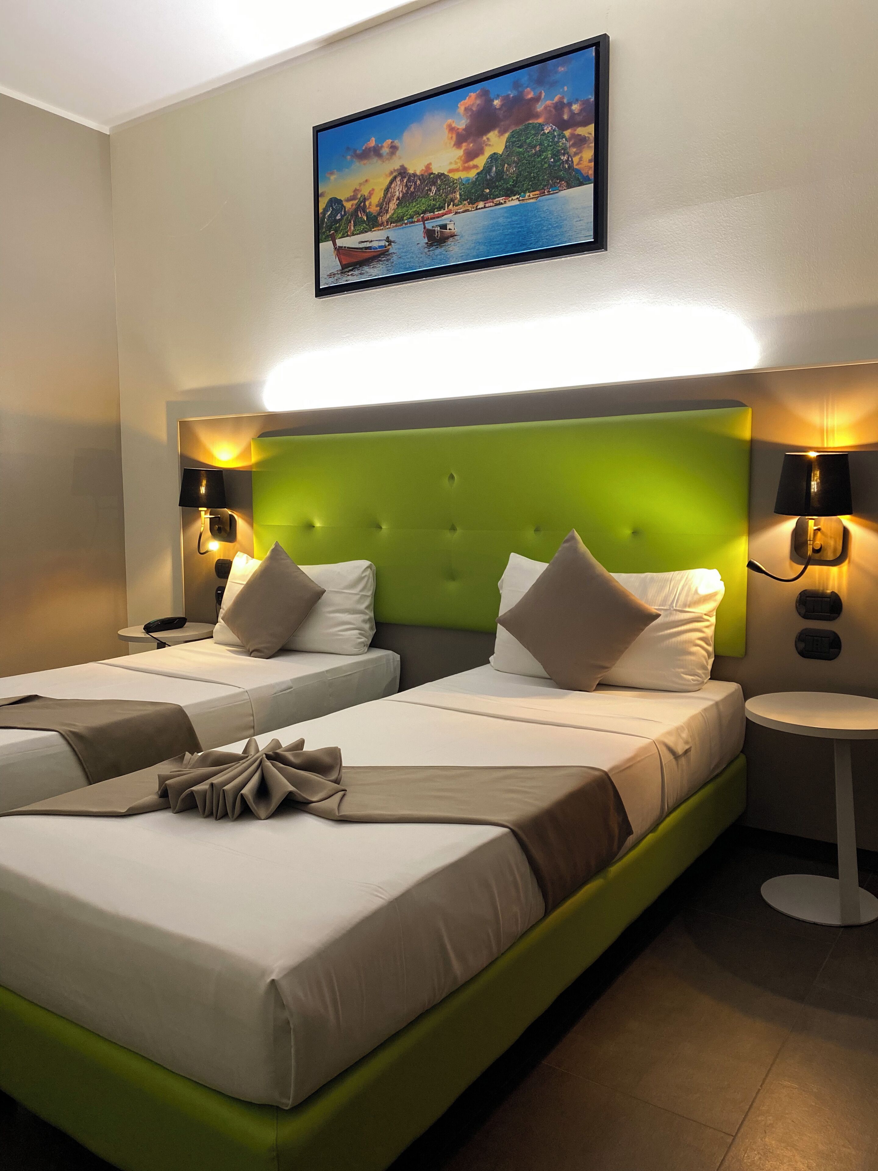 Couette en duvet d'oie, coffres-forts dans les chambres