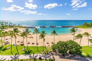 On the beach, white sand, beach towels - The Beach Villas at Ko Olina by Real Select Vacations (Kapolei)
