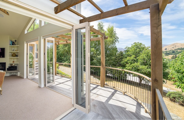 Villa de lujo, 4 habitaciones, vista a la montaña | Vista del balcón