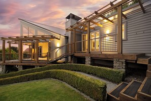 Overnatningsstedets facade