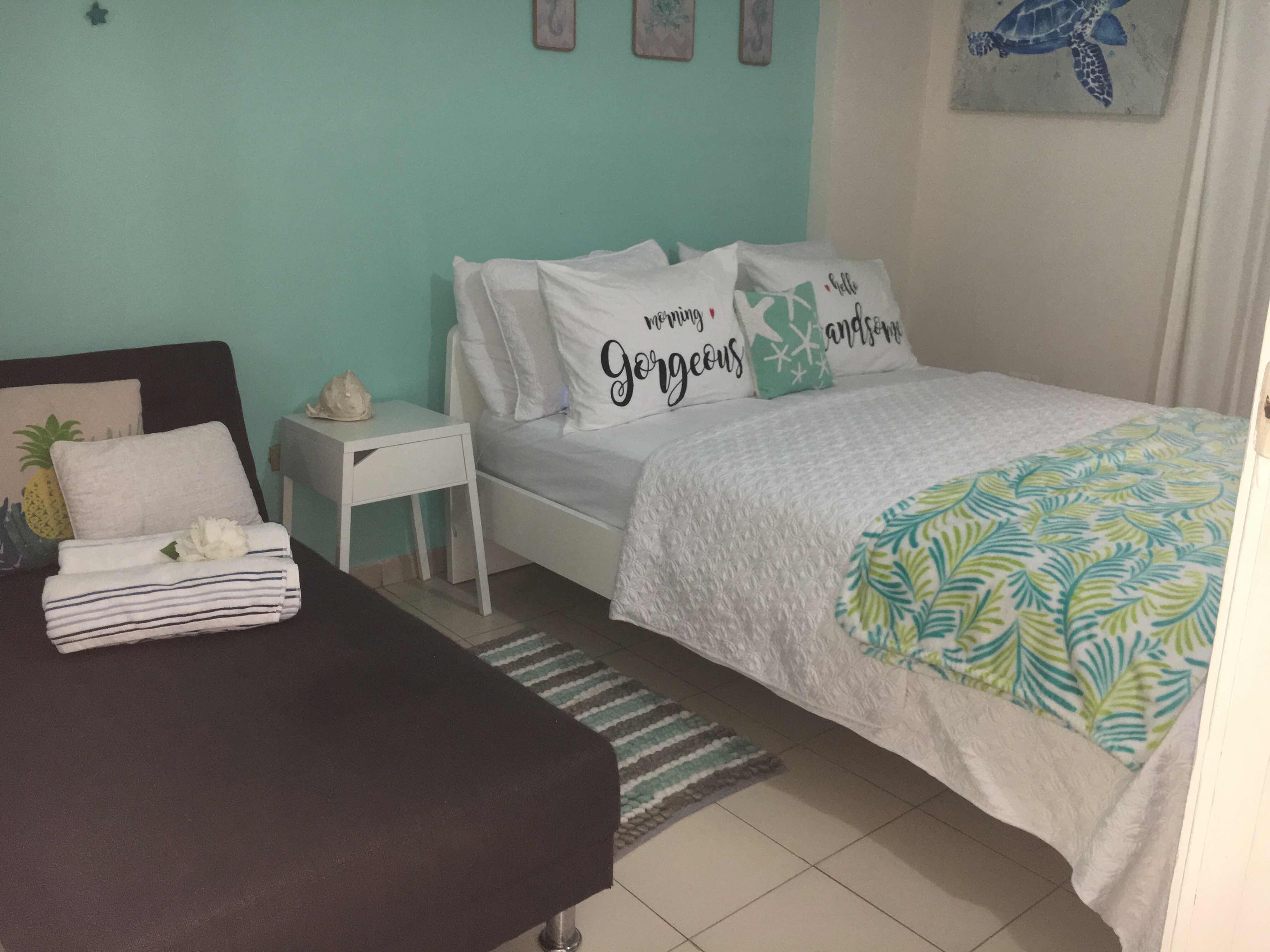 apartment, 1 bedroom, non smoking | 1 bedroom, down duvets, pillow-top beds, blackout curtains