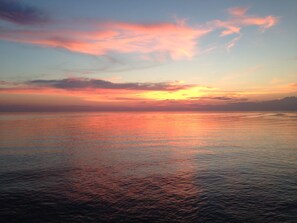 Aan het strand, ligstoelen aan het strand